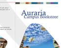 Thumbnail photo of brochure for Auraria campus students, features photos of students and books.